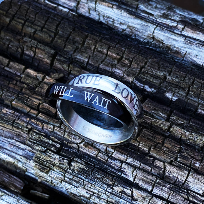 True Love Will Wait ring - Forgiven Jewelry