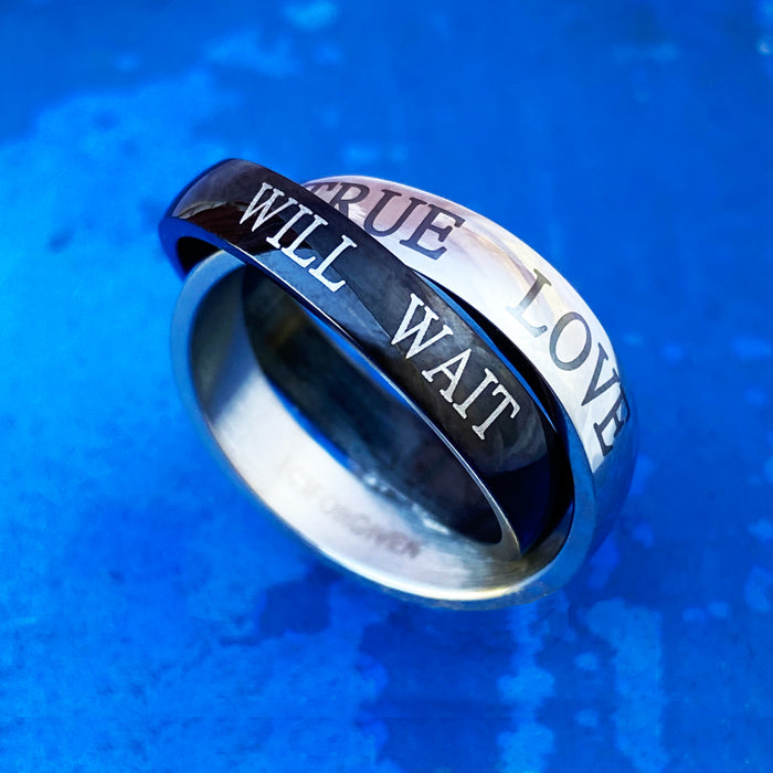 True Love Will Wait ring - Forgiven Jewelry