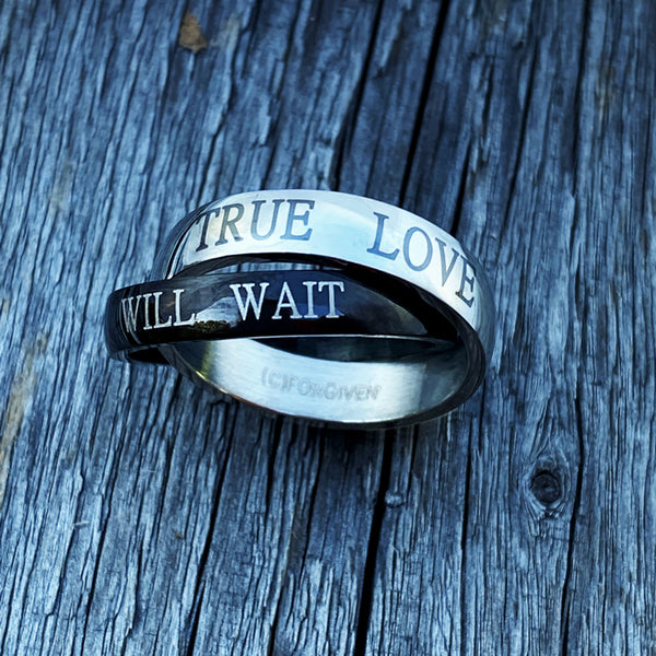 True Love Will Wait ring - Forgiven Jewelry