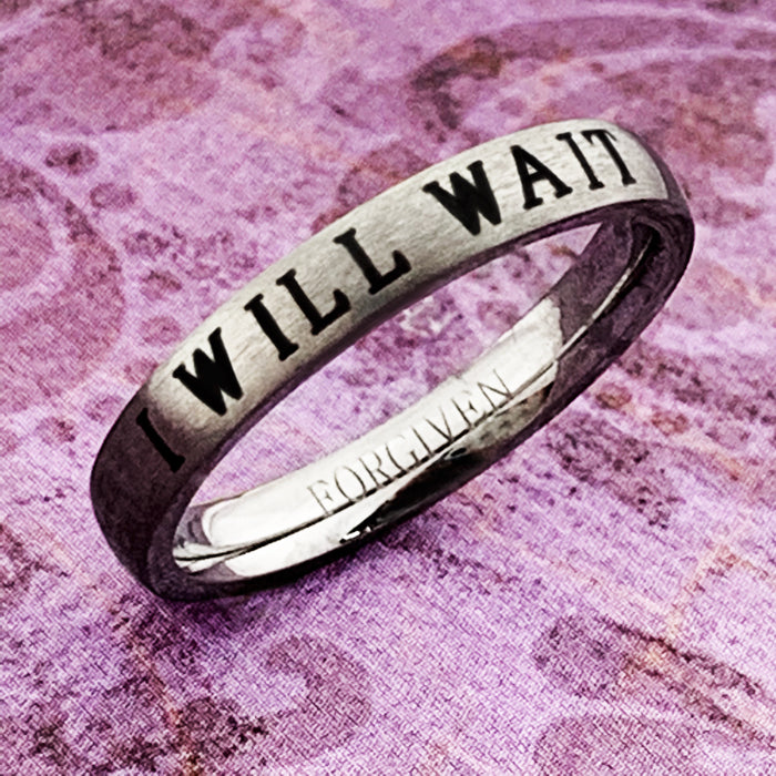 I Will Wait Ring - Forgiven Jewelry