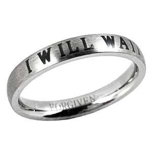 I Will Wait Ring - Forgiven Jewelry