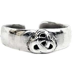 Trinity Knot Band Toe Ring - Forgiven Jewelry