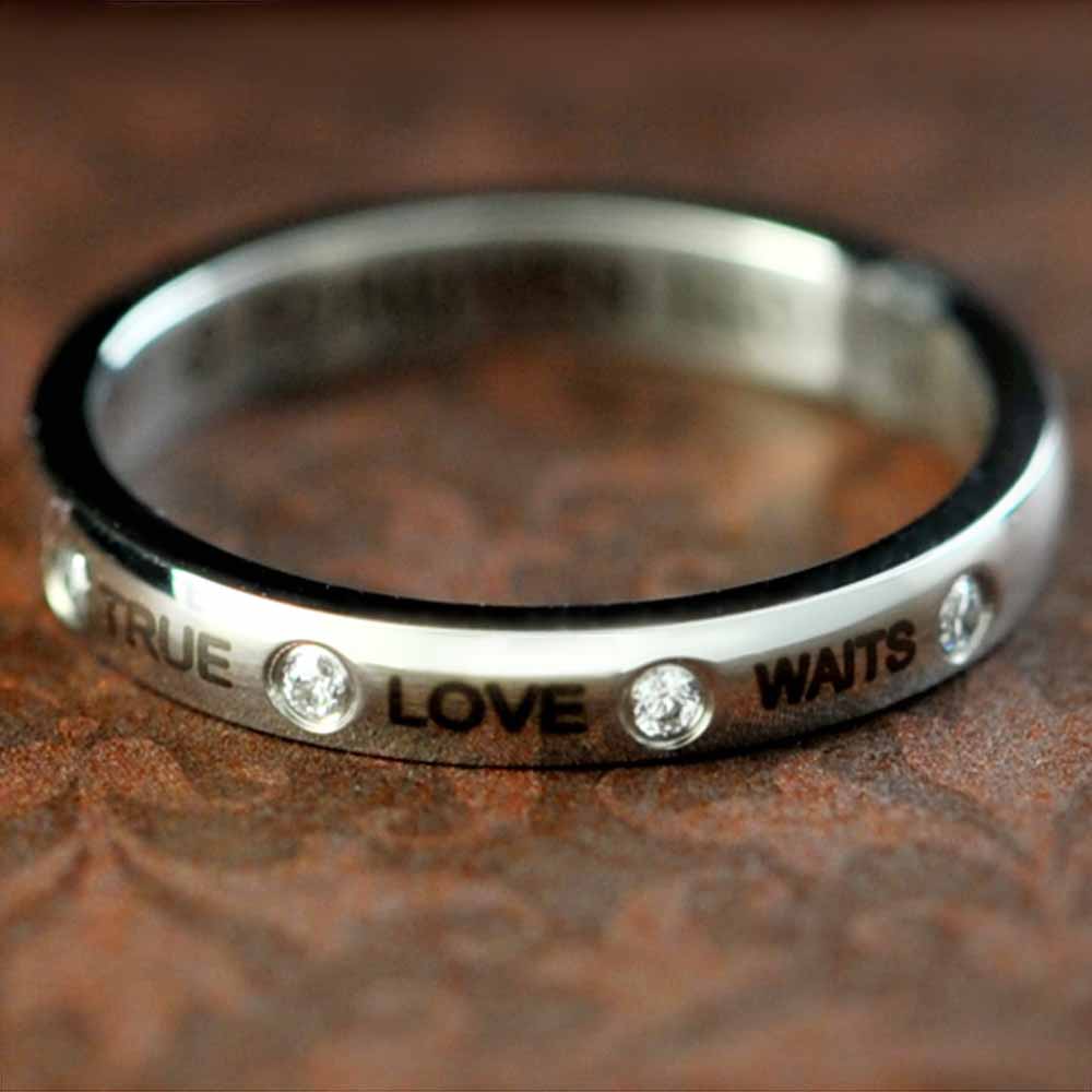 True Love Waits Stackable Ring - Forgiven Jewelry