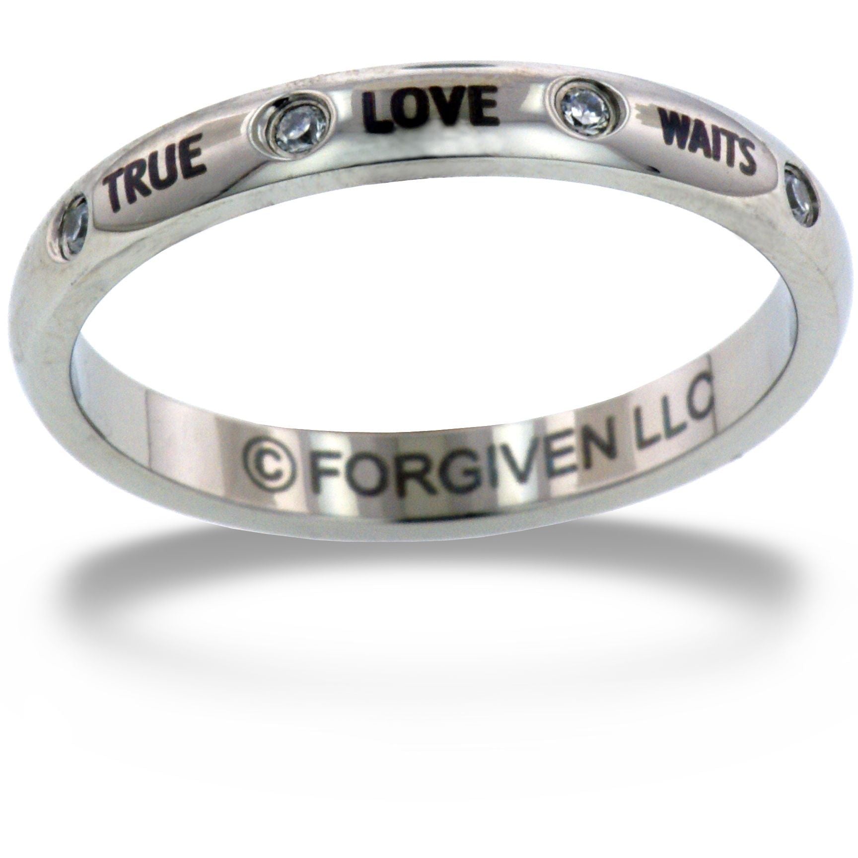 True Love Waits Stackable Ring