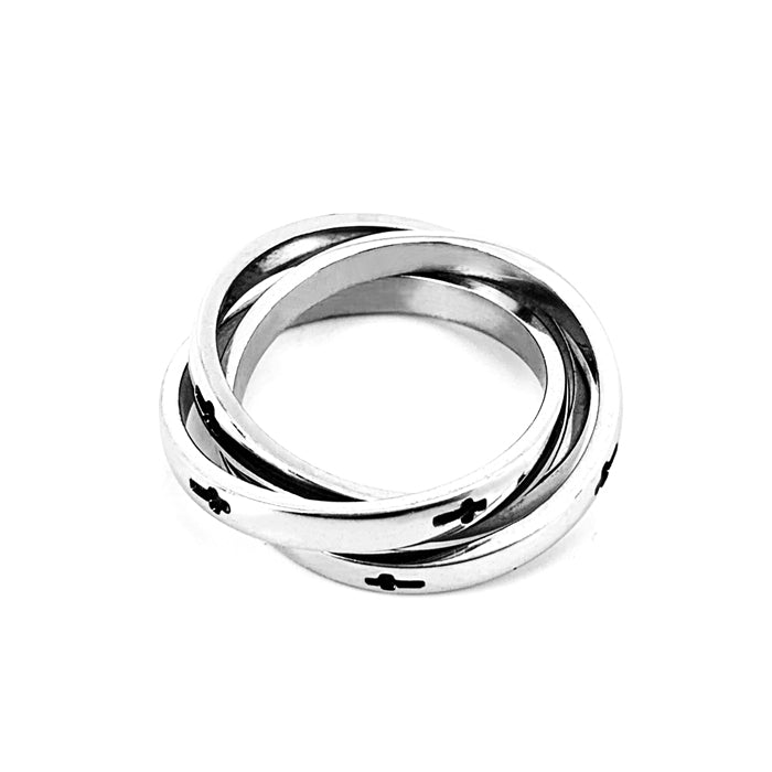 Triple Band Ring - Forgiven Jewelry