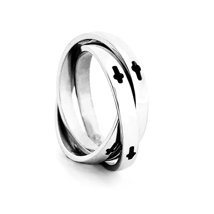 Triple Band Ring - Forgiven Jewelry