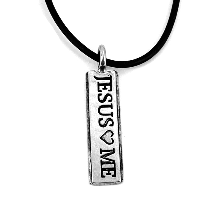 Jesus Loves Me Necklace - Forgiven Jewelry
