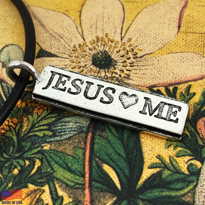 Jesus Loves Me Necklace - Forgiven Jewelry