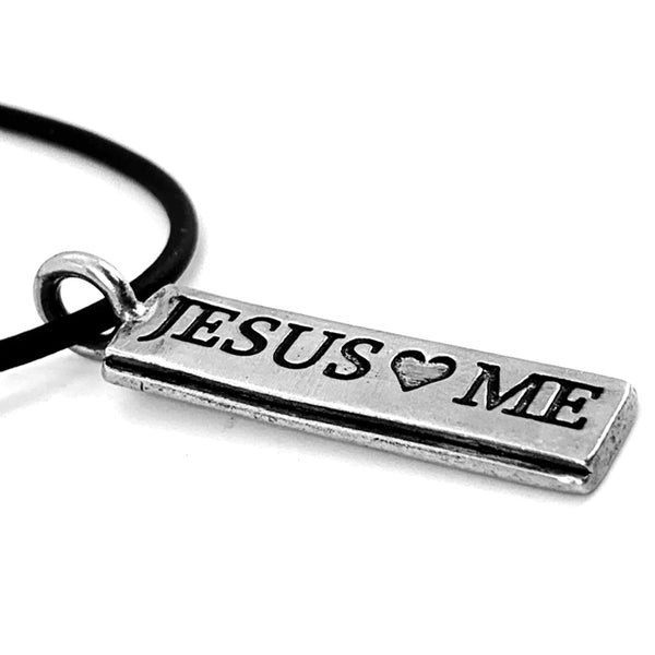 Jesus Loves Me Necklace - Forgiven Jewelry