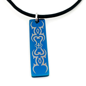 Fish Cross Tribal Tag Necklace - Forgiven Jewelry