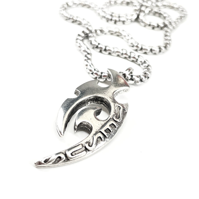Jesus Necklace on Heavy Box Chain - Forgiven Jewelry