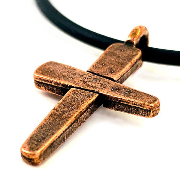 Forgiven Cross Necklace Copper - Forgiven Jewelry