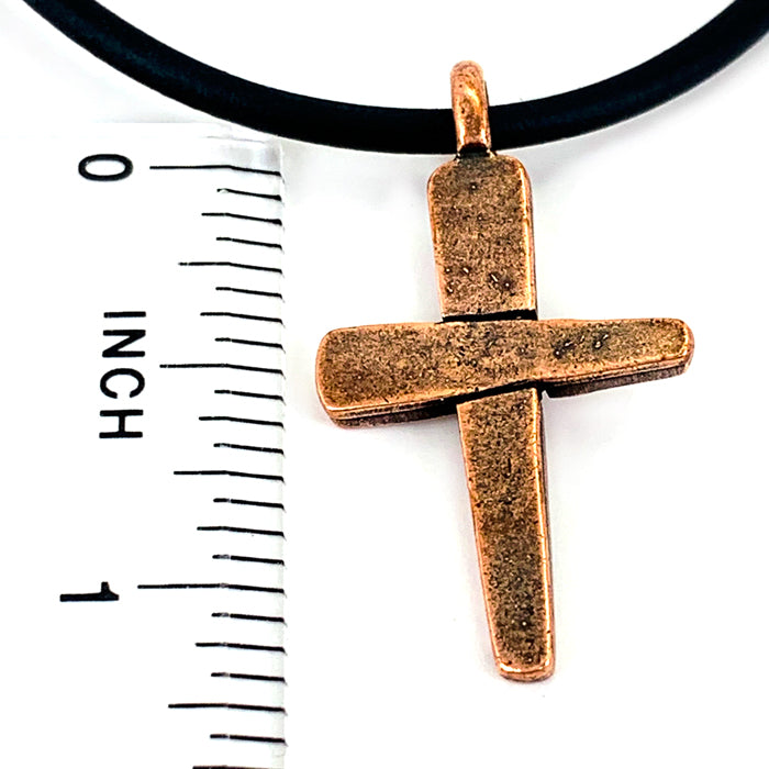 Forgiven Cross Necklace Copper - Forgiven Jewelry