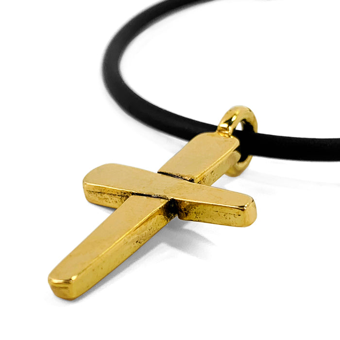 Forgiven Cross Necklace Gold - Forgiven Jewelry