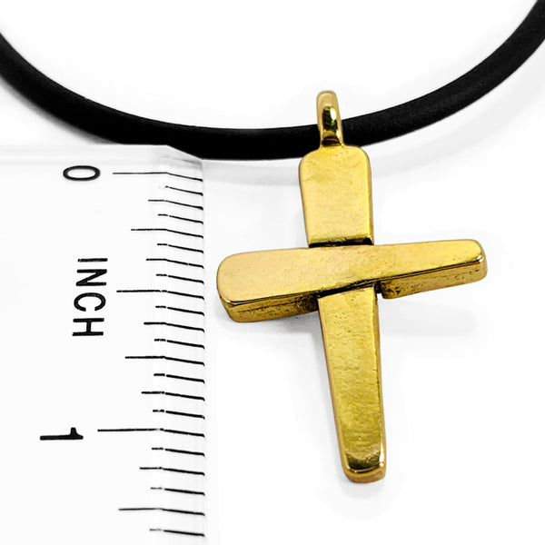 Forgiven Cross Necklace Gold - Forgiven Jewelry
