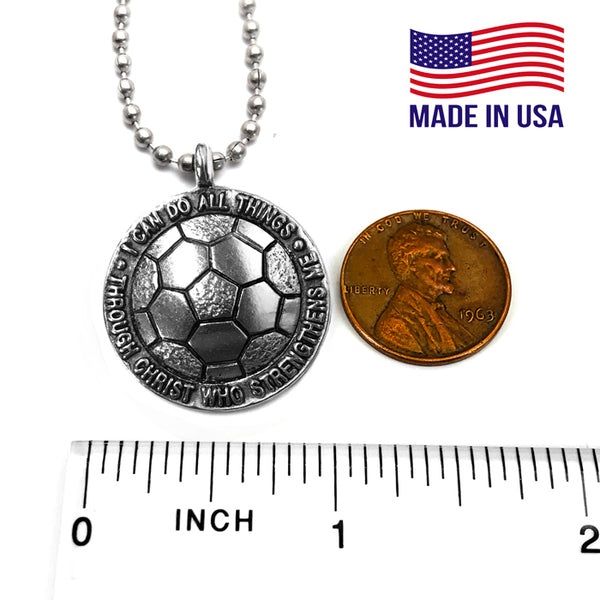 Soccer Necklace - Forgiven Jewelry