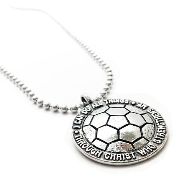 Soccer Necklace - Forgiven Jewelry