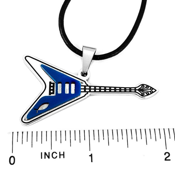 Jesus Fish Guitar Necklace - Forgiven Jewelry