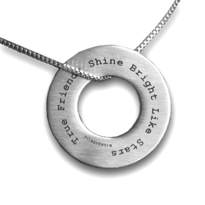 True Friends Washer - Forgiven Jewelry