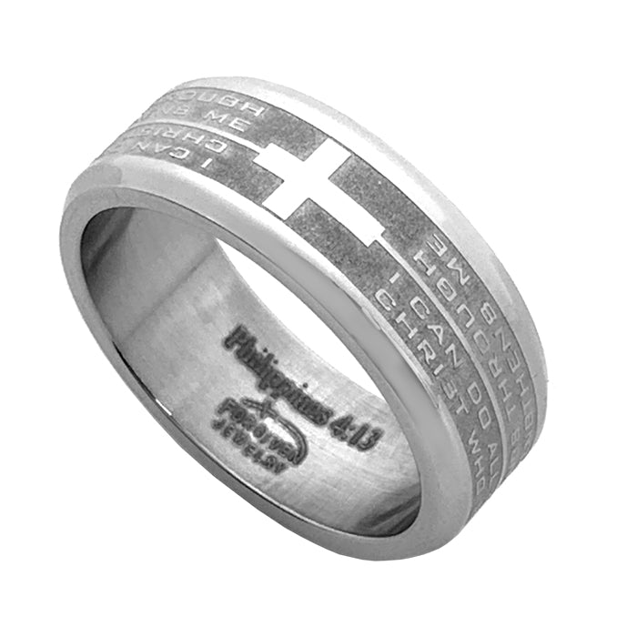 Philippians 4:13 Ring - Forgiven Jewelry