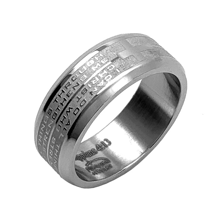 Philippians 4:13 Ring - Forgiven Jewelry