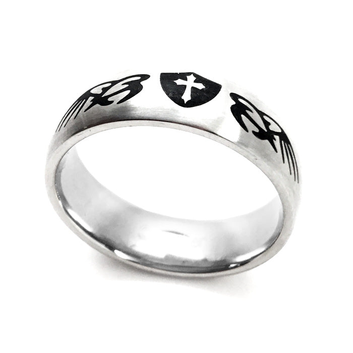 Shield Cross Ring - Forgiven Jewelry