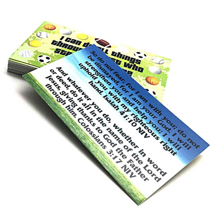 Phil 413 I Can Do All Things Through Christ Inspirational Pocket Card - Forgiven Jewelry